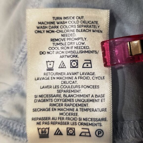 Girls' Lands' End L/S Curved Hem Graphic Tee, Size L (10-12), EUC - Picture 11 of 12